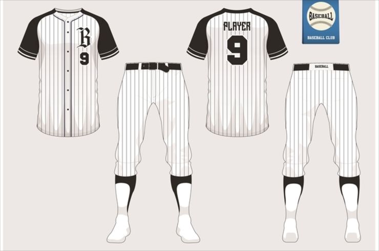 ベースボールの服装